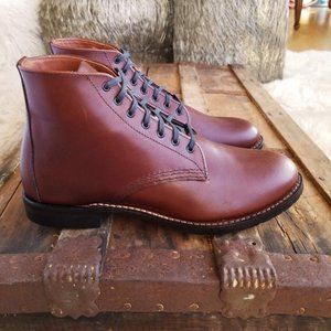 Red Wing Shoes Mens9 9073 SHELDON 6" Brown Leather